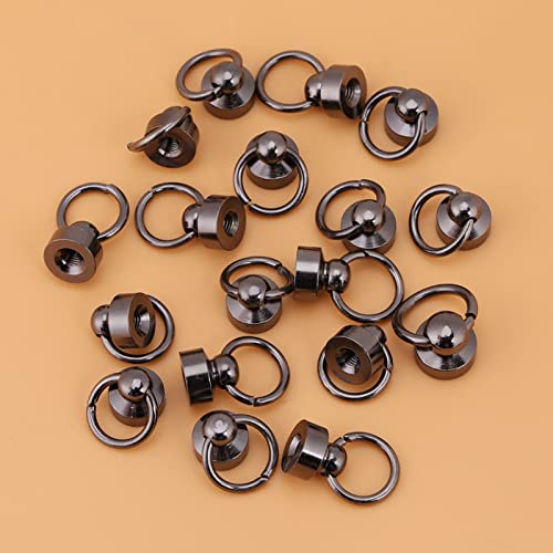 EMUKOEP 20 Unids Resoles COBT BRÜFUNGSWALTUNGSWALTSCHAFTSBACHSBACHTEN 8 Mm Schwarzen Sets (Grau) von EMUKOEP
