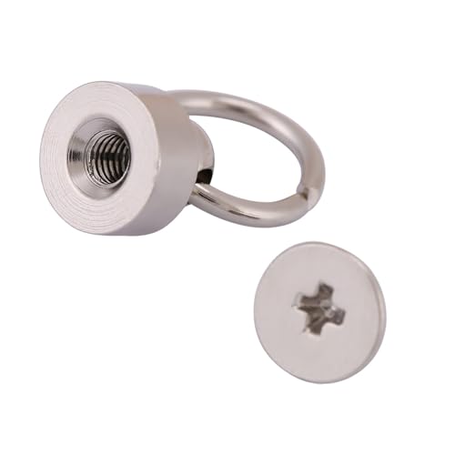 EMUKOEP 20 Unids Resoles COBT BRÜFUNGSWALTUNGSWALTSCHAFTSBACHSBACHTEN 8 Mm Schwarzen Sets (Silber) von EMUKOEP