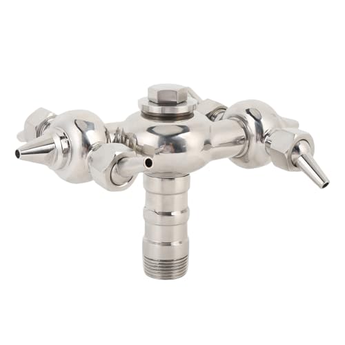 EMUKOEP 360 ° Rotationsreinigungsspraykugel Kanister, Edelstahl -Tankwaschmaschine für Fässer und Behälter mit Einzigartigem Rückstoßdesign für Waschen und Gartengaser EMUKOEP 360 ° Rotationsreinigungsspraykugel Kanister, Edelstahl -Tankwaschmaschine für Fässer und Behälter mit Einzigartigem Rückstoßdesign für Waschen und Gartengaser von EMUKOEP