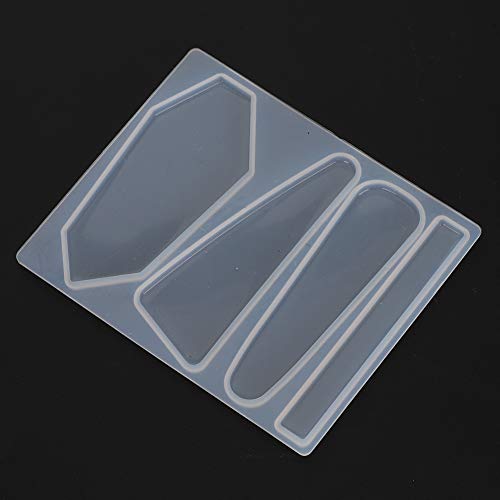 EMUKOEP Barrette -Gabelform, 2 Teile, Barretteform, Silikonform, um Geometrische Haarstöcke, Pins Werkzeuge Herzustellen (Typ 2) von EMUKOEP