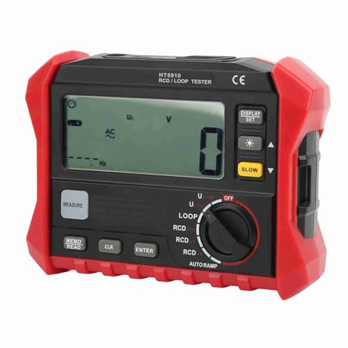 EMUKOEP Multifunktionstest mit Digitaler Isolationsresistenzentester RCD -Schleifenmesser für Vollautomatikbereiche Elektrische Instrumente Messgerät von EMUKOEP