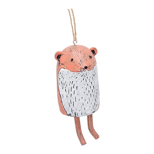 EMUKOEP Rustikale Windglockenharz -Hand -Gartendekoration (B Murmeltier) von EMUKOEP