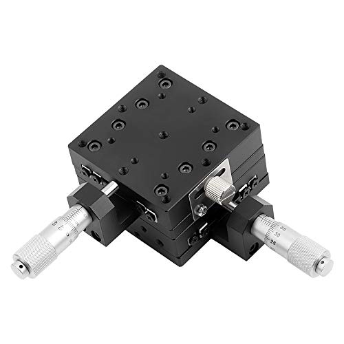 EMUKOEP SEMI60AC Manual Micrometer Slider Tisch Kreuzrollenleitungslinie Lineare Stufe 60 * 60 * 40 Mm von EMUKOEP