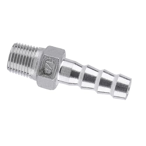 EMUKOEP Schlauchschichtanschluss des Macho SS304 Macho Stahlrohrbaugruppe Montage 1/8 "~ 3/4" (1/8 ''*8mm) von EMUKOEP