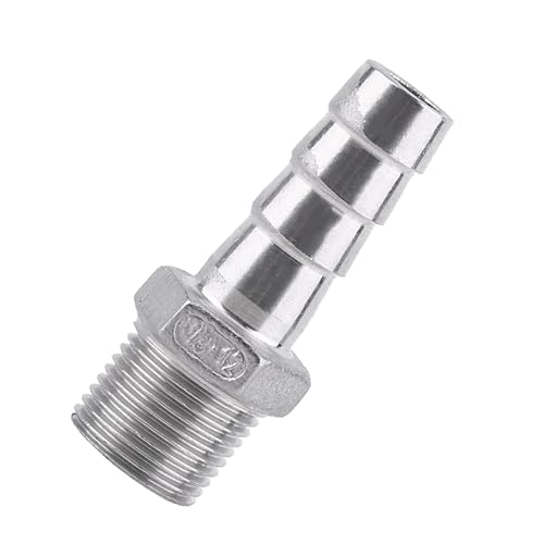 EMUKOEP Schlauchschichtanschluss des Macho SS304 Macho Stahlrohrbaugruppe Montage 1/8 "~ 3/4" (3/8 ''*12mm) von EMUKOEP