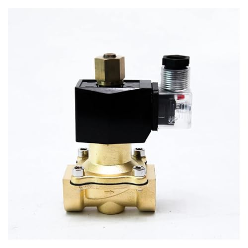 1 "Normalerweise offen Messing Gas Öl Wasser Magnetventil NPT Gewinde(NPT-24VDC-VITON-SEAL) von EMVIXTGLK