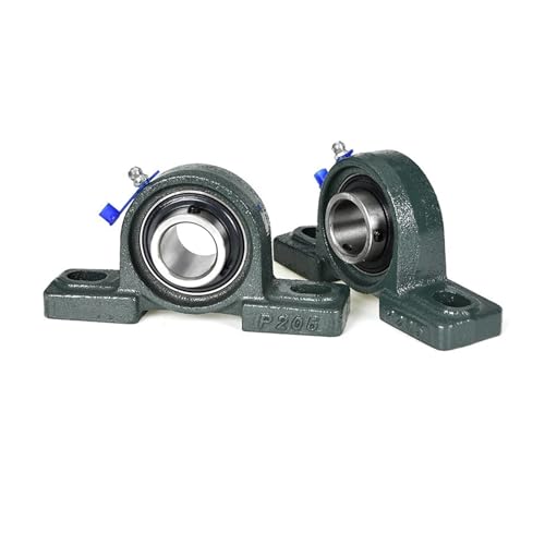 1 Stücke UCP201 ​​UCP202 UCP203 UCP204 UCP205 UCP206 UCP207 Stehlager Bohrung 12/15/17/20/25/30mm Bolzen Solide Basis for Spindel(UCP208) von EMVIXTGLK