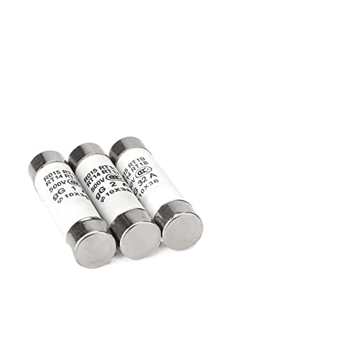 10 Stücke 10 * 38 Flinke Keramiksicherung 10x38mm Sicherung 500V 1A 2A 3A 4A 5A 6A 8A 10A 16A 20A 25A 32A RO15 RT19 RT14 RT18(4a) von EMVIXTGLK