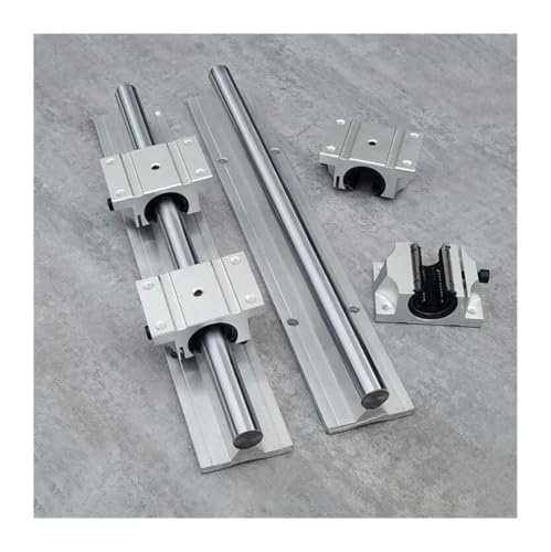 2 Stück TBR20 L-700 mm Stützschiene, Linearführung + 4 Stück TBR20UU Linearlagerblöcke 2 Stück TBR20 L-700 mm Stützschiene, Linearführung + 4 Stück TBR20UU Linearlagerblöcke von EMVIXTGLK
