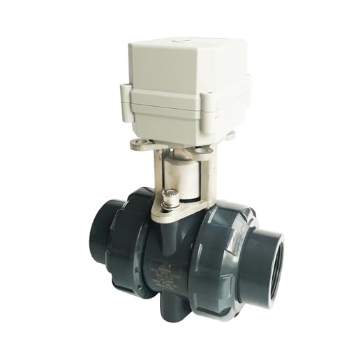DN20 Elektrisches automatisiertes Kugelventil, 2-Wege-Stromausfallrücklauftyp, AC110V-230V mit 10NM-Antrieb, Metallgetriebe(N1pt,CR502 Normally Open) von EMVIXTGLK