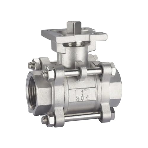 EMVIXTGLK DN15 DN20 DN25 SS304 Edelstahl Hohe Plattform DREI Stück Kugelhahn Innengewinde(DN50) von EMVIXTGLK