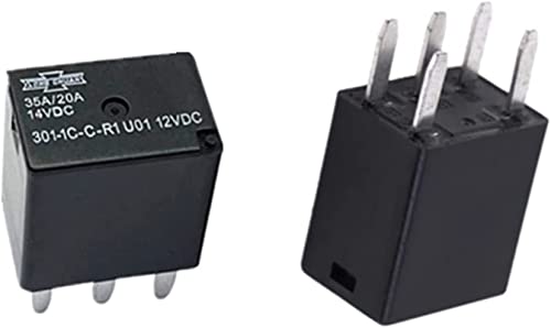 Relais 1pc 12VDC 301-1c-c-R1 U01 Automobilrelais 3 5a/20a 5 Füße 301-1c-s-r1 von EMVIXTGLK