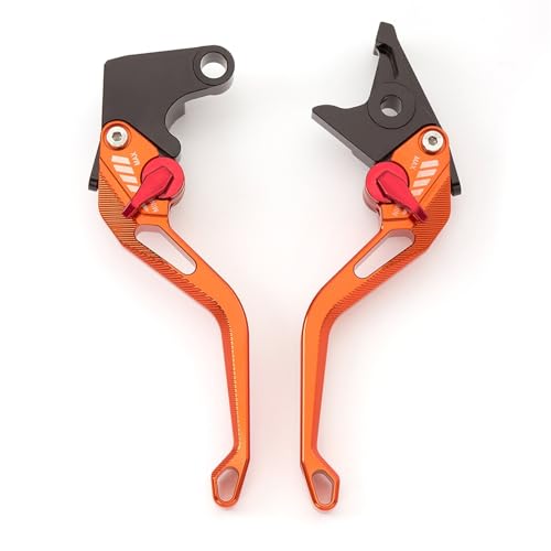 EMYMPUKSCK Für Royal Enfield 650 Abfangjäger INT650 2023-2024 Aluminium Motorrad Bremshebel Kupplung Griff Motorrad Bremshebel Griff von EMYMPUKSCK