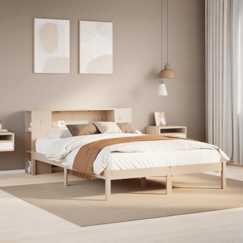 EMYRLXQW Betten & Zubehör, Betten & Bettrahmen - Bücherregal Bett ohne Matratze 120x200 cm Massivholz Kiefer EMYRLXQW Betten & Zubehör, Betten & Bettrahmen - Bücherregal Bett ohne Matratze 120x200 cm Massivholz Kiefer von EMYRLXQW