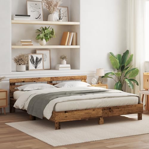 EMYRLXQW Betten & Zubehör, Betten & Bettrahmen Kiefernholz Bettgestell Altes Holz Kiefer Massivholz 180x200 cm langlebig EMYRLXQW Betten & Zubehör, Betten & Bettrahmen Kiefernholz Bettgestell Altes Holz Kiefer Massivholz 180x200 cm langlebig von EMYRLXQW