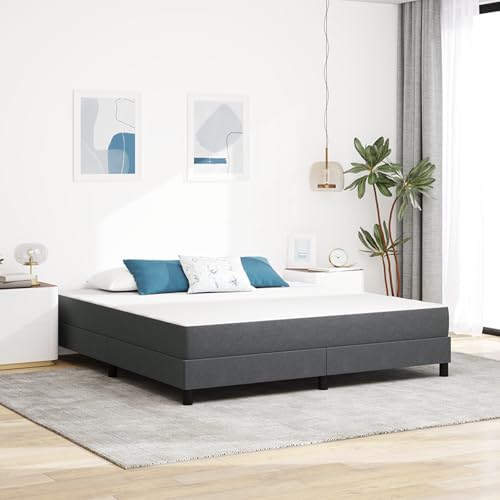 EMYRLXQW Betten & Zubehör, Matratzen, mittlere Taschenfederkernmatratze, dunkelgrau, 180 x 200 x 20 cm, Stoff EMYRLXQW Betten & Zubehör, Matratzen, mittlere Taschenfederkernmatratze, dunkelgrau, 180 x 200 x 20 cm, Stoff von EMYRLXQW
