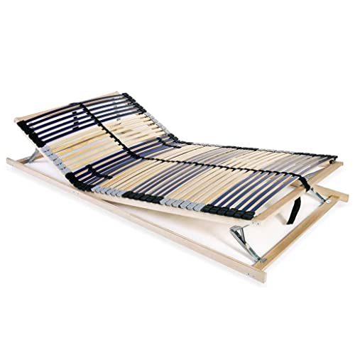 EMYRLXQW Betten & Zubehör - Betten & Bettrahmen - Lattenrost ohne Matratze mit 42 Latten 7 Zonen 120x200 cm EMYRLXQW Betten & Zubehör - Betten & Bettrahmen - Lattenrost ohne Matratze mit 42 Latten 7 Zonen 120x200 cm von EMYRLXQW