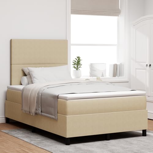EMYRLXQW Boxspringbett mit Matratze & LED hellgrün grau kleines Doppelbett Cordstoff EMYRLXQW Boxspringbett mit Matratze & LED hellgrün grau kleines Doppelbett Cordstoff von EMYRLXQW