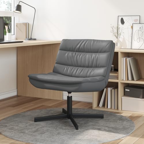 EMYRLXQW Chairs-Swivel Chair Drehstuhl, Kunstleder, mittelgroß, Grau EMYRLXQW Chairs-Swivel Chair Drehstuhl, Kunstleder, mittelgroß, Grau von EMYRLXQW