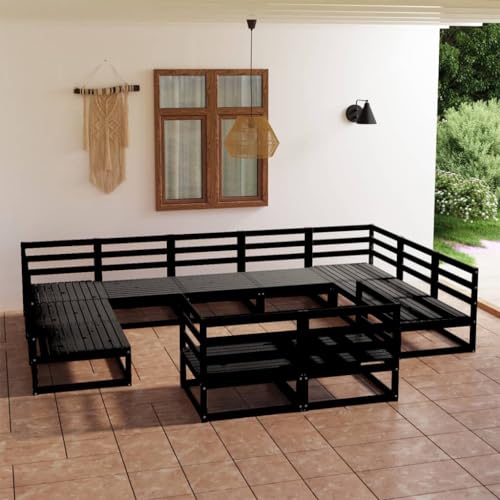 EMYRLXQW Gartenmöbel-Set, 11-teilig, massives Kiefernholz EMYRLXQW Gartenmöbel-Set, 11-teilig, massives Kiefernholz von EMYRLXQW