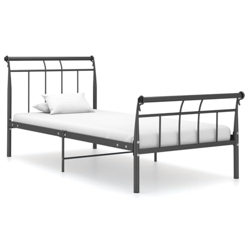 EMYRLXQW Möbel, Betten & Accessoires, Betten & Bettrahmen, Bettgestell ohne Matratze, schwarzes Metall, 90 x 200 cm EMYRLXQW Möbel, Betten & Accessoires, Betten & Bettrahmen, Bettgestell ohne Matratze, schwarzes Metall, 90 x 200 cm von EMYRLXQW