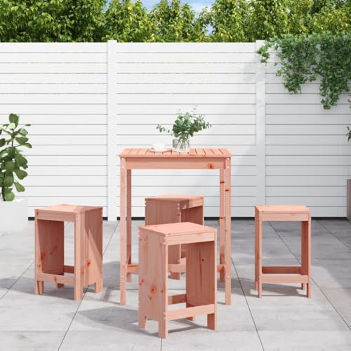 EMYRLXQW Outdoor-Möbel-Gartenmöbel-Sets-5-teiliges Gartenbar-Set Massivholz Douglas EMYRLXQW Outdoor-Möbel-Gartenmöbel-Sets-5-teiliges Gartenbar-Set Massivholz Douglas von EMYRLXQW