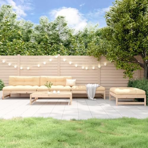 EMYRLXQW Outdoor-Möbel-Outdoor-Möbel-Sets-5-teiliges Garten-Lounge-Set Massivholz Kiefer EMYRLXQW Outdoor-Möbel-Outdoor-Möbel-Sets-5-teiliges Garten-Lounge-Set Massivholz Kiefer von EMYRLXQW