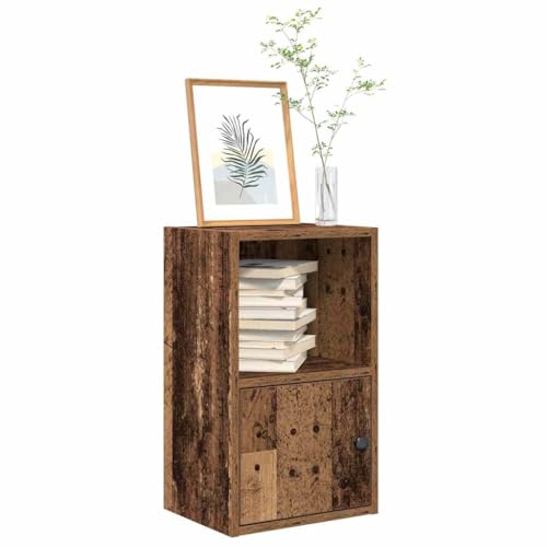 EMYRLXQW Regal, Bücherregale & Standregale, Bücherregal, Altes Holz, 31 x 24 x 52 cm, Holzwerkstoff von EMYRLXQW