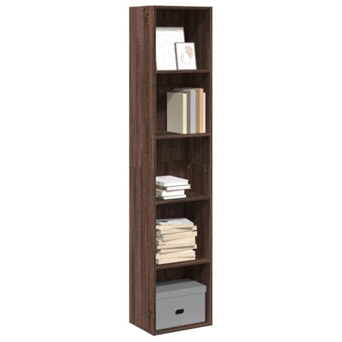 EMYRLXQW Regal, Bücherregale & Standregale, Bücherregal, Eiche, 40 x 30 x 189 cm, Holzwerkstoff EMYRLXQW Regal, Bücherregale & Standregale, Bücherregal, Eiche, 40 x 30 x 189 cm, Holzwerkstoff von EMYRLXQW