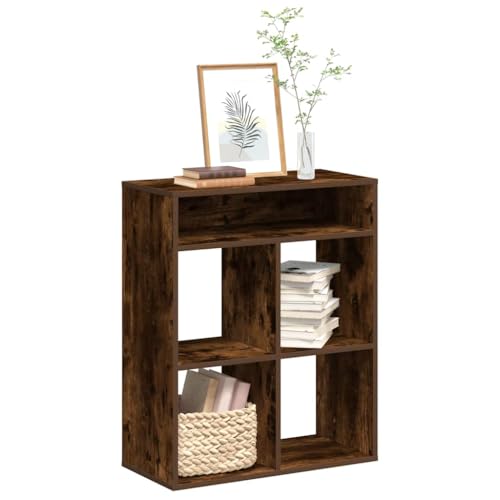 EMYRLXQW Regal, Bücherregale & Standregale, Bücherschrank, Räuchereiche, 66 x 31 x 80 cm, Holzwerkstoff EMYRLXQW Regal, Bücherregale & Standregale, Bücherschrank, Räuchereiche, 66 x 31 x 80 cm, Holzwerkstoff von EMYRLXQW