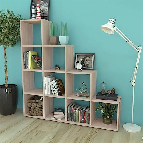 EMYRLXQW Regal-Bücherregale & Standregale Treppenregal Bücherregal/Ausstellungsregal 142 cm Eiche EMYRLXQW Regal-Bücherregale & Standregale Treppenregal Bücherregal/Ausstellungsregal 142 cm Eiche von EMYRLXQW