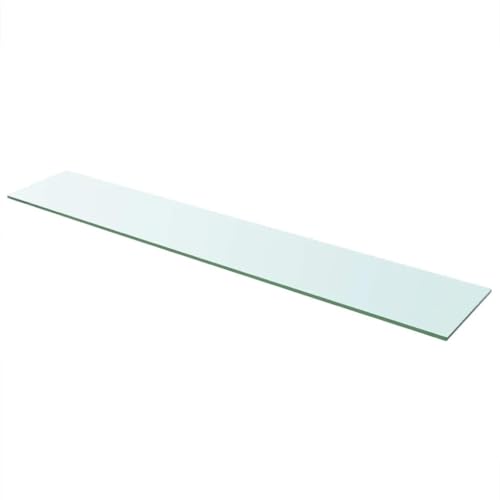 EMYRLXQW Regalwandregale & Ledges-Shelfpaneel Glas klar 110x20cm - Wandregale & Leisten von EMYRLXQW