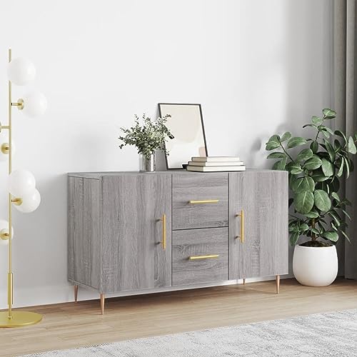 EMYRLXQW Schränke & Aufbewahrung, Buffets & Sideboards-Sideboard Grau Sonoma 100x36x60cm Holzwerkstoff EMYRLXQW Schränke & Aufbewahrung, Buffets & Sideboards-Sideboard Grau Sonoma 100x36x60cm Holzwerkstoff von EMYRLXQW