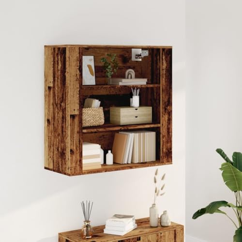 EMYRLXQW Schränke & Aufbewahrungs-Hängeschrank Old Wood 80x33x80 cm Holzwerkstoff EMYRLXQW Schränke & Aufbewahrungs-Hängeschrank Old Wood 80x33x80 cm Holzwerkstoff von EMYRLXQW