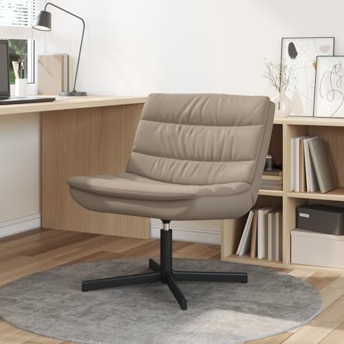EMYRLXQW Sessel, Drehstuhl, Cappuccino-Polyester, Metallsockel, Standard, ergonomisch EMYRLXQW Sessel, Drehstuhl, Cappuccino-Polyester, Metallsockel, Standard, ergonomisch von EMYRLXQW