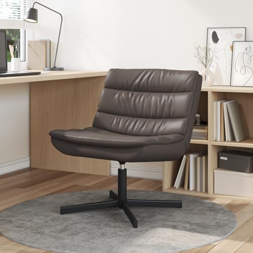 EMYRLXQW Sessel, Drehstuhl, Kunstleder, mittelgroß, ergonomisch, Schokoladenbraun EMYRLXQW Sessel, Drehstuhl, Kunstleder, mittelgroß, ergonomisch, Schokoladenbraun von EMYRLXQW