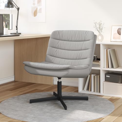 EMYRLXQW Sessel, Drehstuhl, Wolkengrau, Polyestergewebe, Metallfuß, mittelgroß EMYRLXQW Sessel, Drehstuhl, Wolkengrau, Polyestergewebe, Metallfuß, mittelgroß von EMYRLXQW