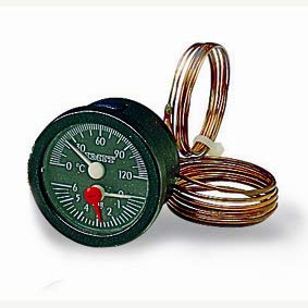 Thermo-Manometer Ø 52 mm, 0-6 bar, 0...+120 °C von EMZ