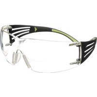 3M™ Schutzbrille Reader SecureFit™-SF400, EN 166, Bügel schwarz grün, Scheibe klar +2,5 von Jungheinrich PROFISHOP