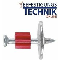 100 Kopfbolzen Betonnägel 3,7x37mm mit 22mm Rondelle 2mm Stahl für Bolzensetzer Hilti Würth Berner"-"EN10418 von EN PRODUKT