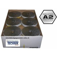 2,5x35mm Ring rostfrei Haftennägel für Coil Haftennagler Prebena 3GP-CNH50 CN50G'-'EN12947 von EN PRODUKT