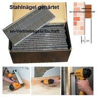 Stahlnägel Stahlbrads 1,8x18mm für Bradsnagler Bostitch sb HC50 fn Tjep ST-15/50 BR-04.1 3M'-'EN107541 von EN PRODUKT