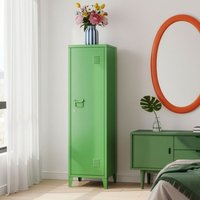 Einzelspind Kurikka 137x38x38 cm Apfelgrün [en.casa] von [EN.CASA]