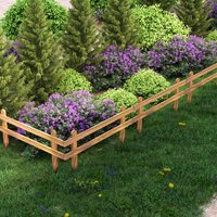 [en.casa] - Gartenzaunset Krölpa 100x40cm von [EN.CASA]