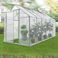 Gewächshaus Oisterwijk 370 x 190 cm [en.casa] von [EN.CASA]