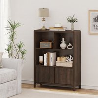 Kommode Lukkodso 103x80x28 cm Walnussoptik [en.casa] von [EN.CASA]