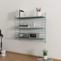Modulares Wandregal Strängnäs Graublau [en.casa] von [EN.CASA]
