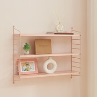 Modulares Wandregal Strängnäs Peachy Beige [en.casa] von [EN.CASA]