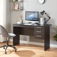 Schreibtisch Ragunda mit 3 Schubladen [en.casa] von [EN.CASA]