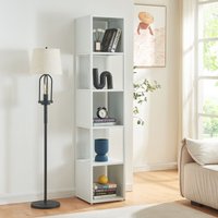 Standregal Finspång 185x38x38 cm Weiß [en.casa] von [EN.CASA]